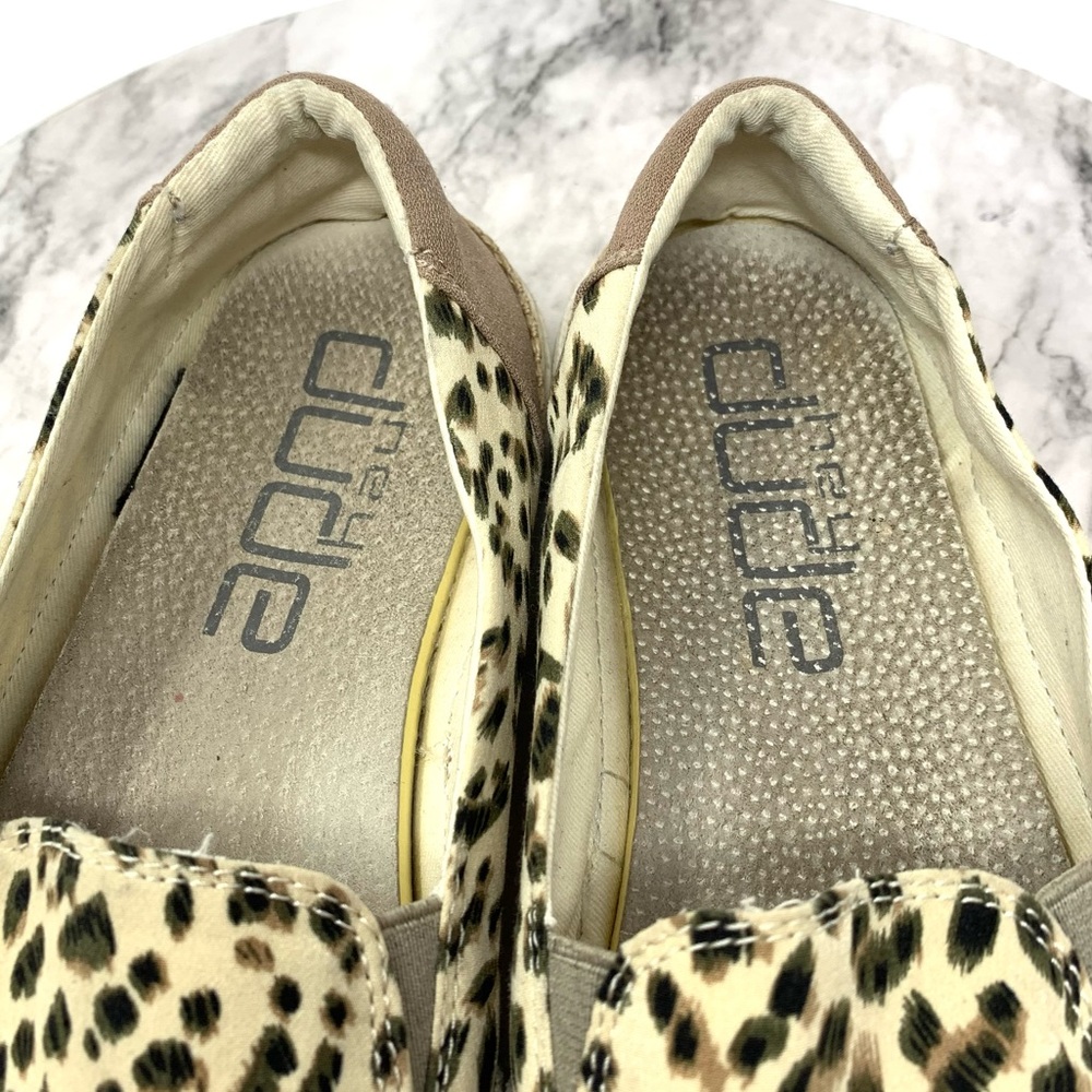 Hey Dude Lena Leopard Print Slip-Ons 9/40 Comfy Sporty Resortwear Casual Preppy - Picture 9 of 13
